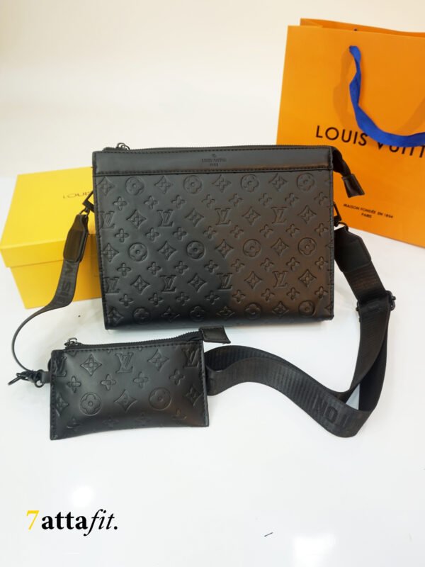 Sacoche Louis Vuitton Black Gaston