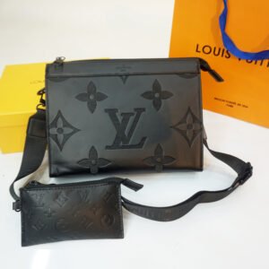 Sacoche Louis Vuitton Black Gaston