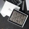 Portefeuille DIOR Oblique Jacquard