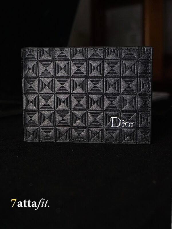 Portefeuille DIOR Textured