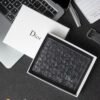 Portefeuille DIOR Textured