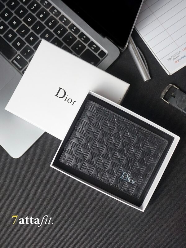 Portefeuille DIOR Textured