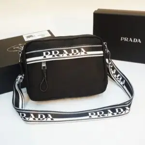 Sacoche PRADA Re-Nylon and Saffiano Leather
