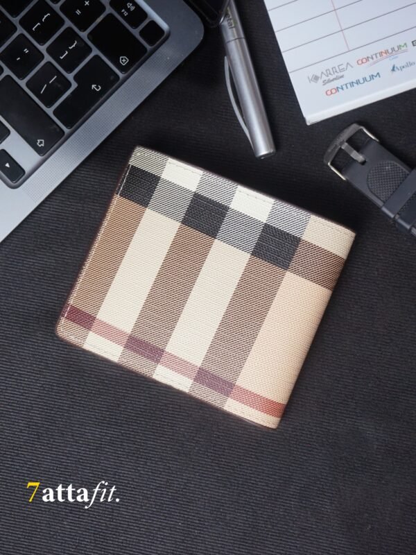 Portefeuille Burberry à Carreaux