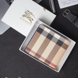 Portefeuille Burberry à Carreaux