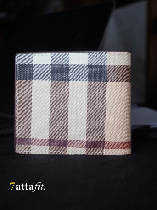 Portefeuille Burberry à Carreaux